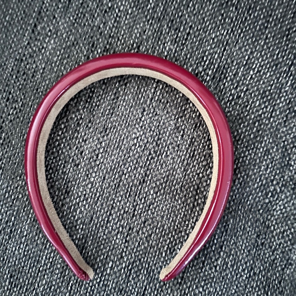 Burgundy Women's Padded Headband